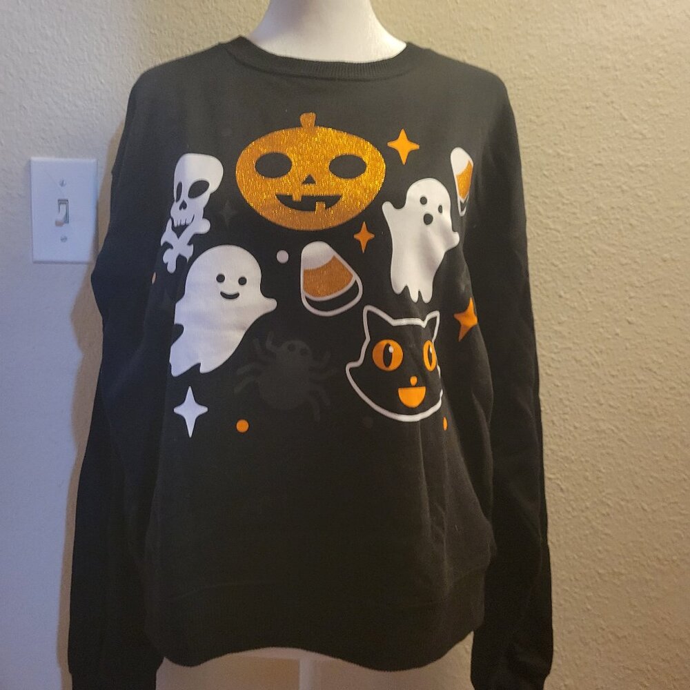 Modern Lux Junior's Halloween Sweatshirt